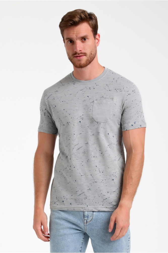T SHIRT 155514 605 grey melange